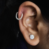 Criss Cross Helix Rings