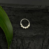 ⁠Pearl Beauty Nose Ring