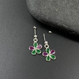 Ruby & Emerald Helix Drops