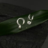 Zircon Silver Cuffs (clip-on)