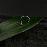 Silver Ball Nose Pin
