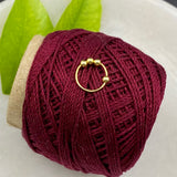 Tiny Gold Beads Ring (8mm)