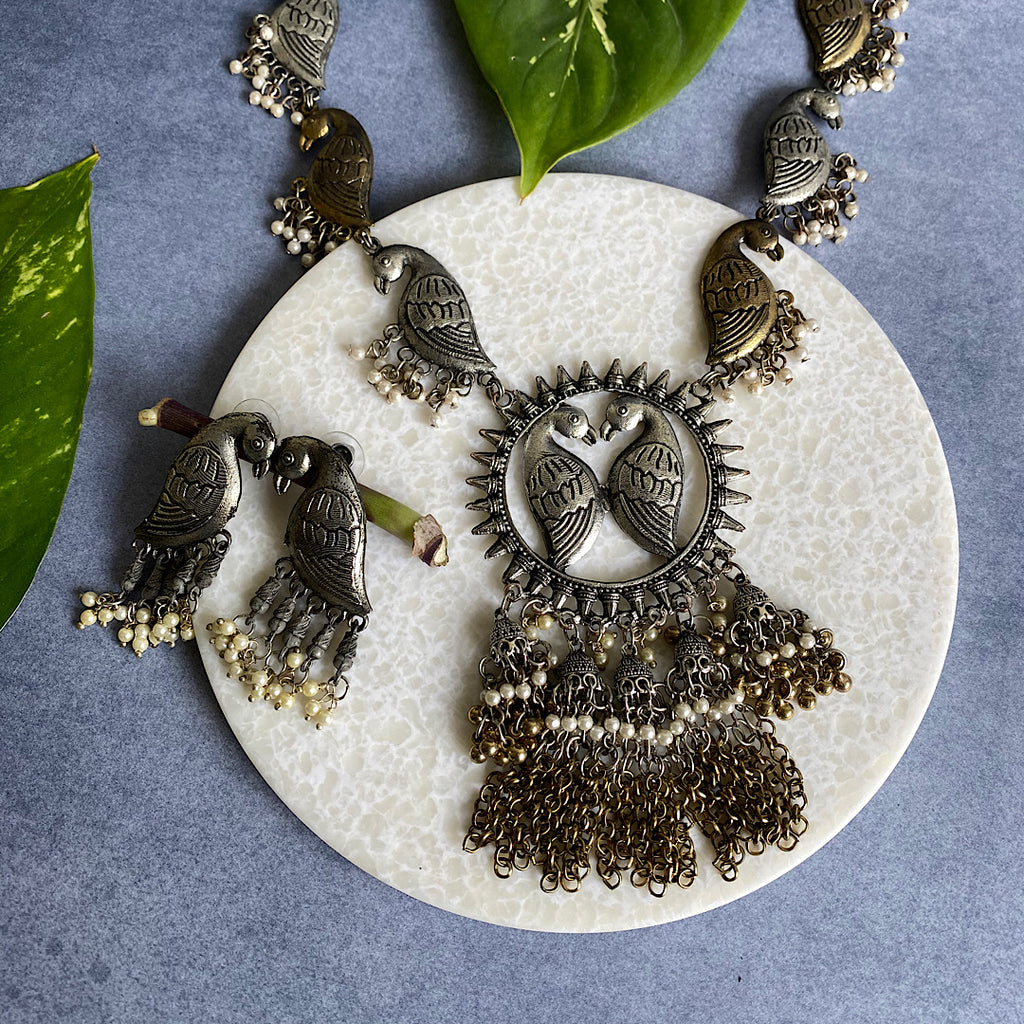 Parrot Dual Colour Jewellery Set – Gypsy Maal