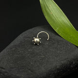 Silver Tribe Vibe Nose Pin