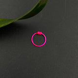 Neon Pink Nose Ring(8mm)