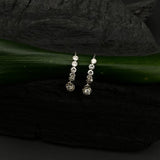 Zircon Ball Helix Rings