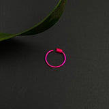 Neon Pink Nose Ring(8mm)