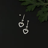 Zircon Heart Helix Drops
