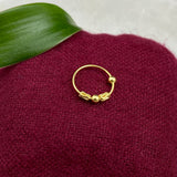 Ethnic Gold Plated Nose Ring