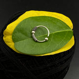 Spiral & Bead Nose Ring