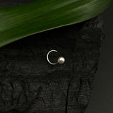 Pearl Ball Nose Pin