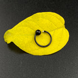 Black Nose Ring (small)