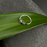 Knot & Spiral Nose Ring