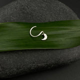 Tiny Crescent Moon Nose Pin
