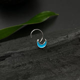 Blue Crescent Moon