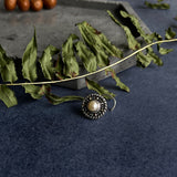 Pearl Marcasite Nose Pin
