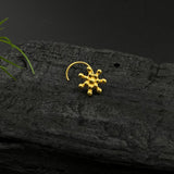 Sitara Nose Pin (Gold Plated)