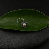 Pearl Marcasite Nose Pin