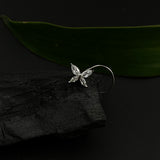 Zircon Butterfly Nose Pin