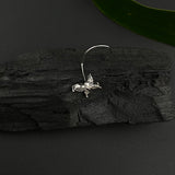Zircon Butterfly Nose Pin