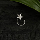 Dainty Zircon Flower