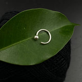 Silver Ball In A Ring