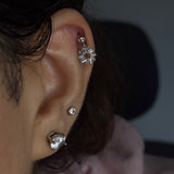 Zircon Pinwheel Helix Drops