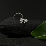 Zircon Bow Nose Pin