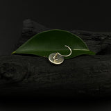 Zircon In A Circle Nose Pin