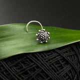 Trippy Flower Nose Pin