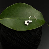 Silver Ethnic Nose Pin