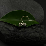 Zircon Drop Nose Pin