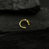 Floral Nose Clip- On (gold plated)