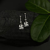 Swastik Zircon Helix Drops