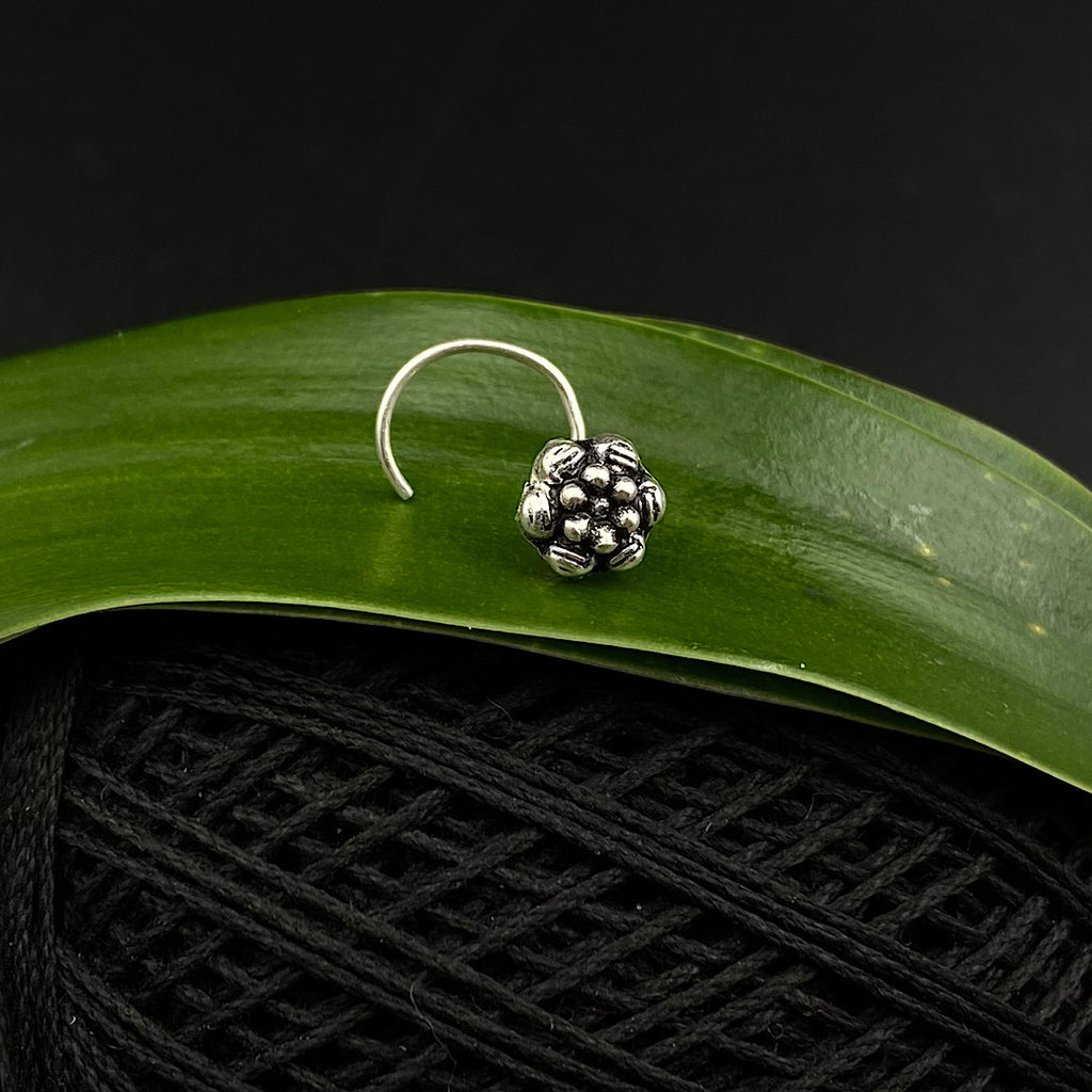 Bloomed Flower Nose Pin – Gypsy Maal