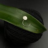 Small Silver Lunar Nose Pin(5mm)