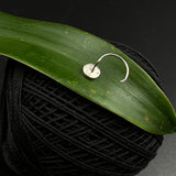 Small Silver Lunar Nose Pin(5mm)
