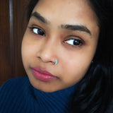 Turq Beads Nose Ring (small)