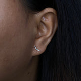 Crescent Ear Studs