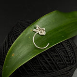 Silver Fish Nose Pin