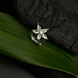 Pretty Zircon Click-Lock Nose Ring