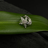 Pretty Zircon Click-Lock Nose Ring