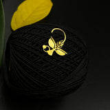 Maa Durga Nose Pin (Gold plated)