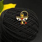 Maa Durga Nose Pin (Gold plated)