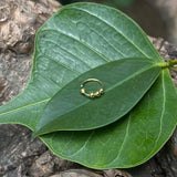 Tiny Gold Beads Ring (8mm)