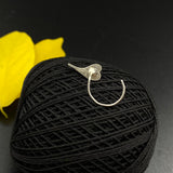 Green Leaf Nose Pin