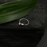 Single Zircon Nose Ring