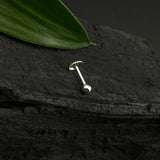 Silver Ball Nose Pin(Screw)
