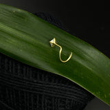 Round Square Nose Pin(Gold Plated)