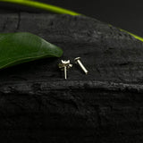 Zircon Flower Nose Pin
